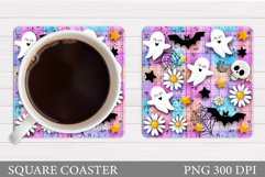 Cute Ghost Magnet Design. Halloween Pumpkin Magnet Product Image 1