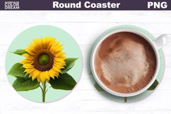 Sunflowers Coaster | Summer Car Coaster Product Image 1