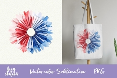 French Cockade Clipart PNG Patriotic Rosette Graphics Product Image 1