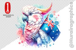 Cute Cockatoo Clipart - PNG File Product Image 1