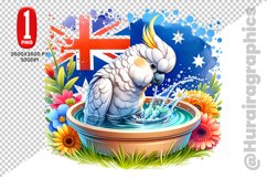Cute Cockatoo Clipart - PNG File Product Image 1