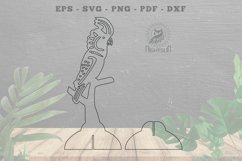 Cockatoo Bird Laser Cut Home Decor SVG Product Image 2