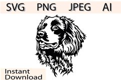 Cocker Spaniel/Dog Svg/Png/Jpg/Ai/Vector purebred breed/Pet Product Image 1