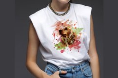 Cocker Spaniel Watercolor Sublimation Clipart PNG JPG Product Image 2