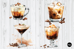 Coffee Cocktail PNG, Coffee Clipart, Coffee Lover PNG Product Image 1