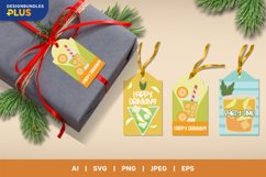 Cocktails Gift Tags Set of 3, Happy Drinking & Party Time Product Image 1