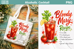 Alcoholic Cocktails Bundle | Cocktail Recipe Sublimation Product Image 7