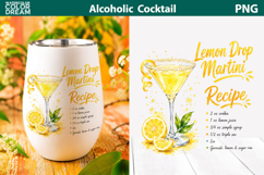 Alcoholic Cocktails Bundle | Cocktail Recipe Sublimation Product Image 3