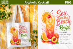 Alcoholic Cocktails Bundle | Cocktail Recipe Sublimation Product Image 12