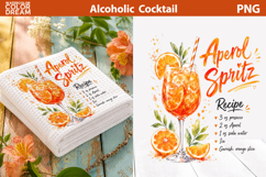 Alcoholic Cocktails Bundle | Cocktail Recipe Sublimation Product Image 13