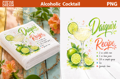Alcoholic Cocktails Bundle | Cocktail Recipe Sublimation Product Image 14