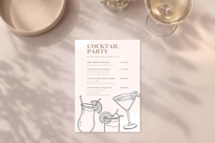 Cocktail svg Bundle, Cocktail Clipart, Line Art Product Image 8