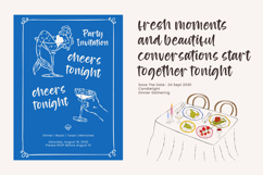 Cocktails Poetry Display Handwritten Font Product Image 13
