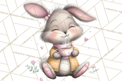 Cozy Cocoa Clipart PNG, Valentine Cuddle Time Clip Art Product Image 5