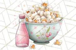 Cozy Cocoa Clipart PNG, Valentine Cuddle Time Clip Art Product Image 3