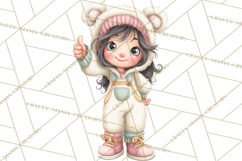 Cozy Cocoa Clipart PNG, Valentine Cuddle Time Clip Art Product Image 5