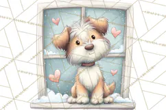 Cozy Cocoa Clipart PNG, Valentine Cuddle Time Clip Art Product Image 3