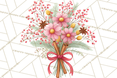 Cozy Cocoa Clipart PNG, Valentine Cuddle Time Clip Art Product Image 4