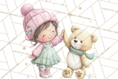 Cozy Cocoa Clipart PNG, Valentine Cuddle Time Clip Art Product Image 2