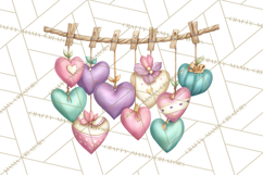 Cozy Cocoa Clipart PNG, Valentine Cuddle Time Clip Art Product Image 4