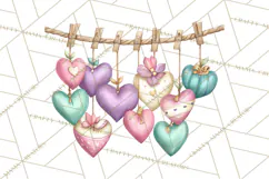 Cozy Cocoa Clipart PNG, Valentine Cuddle Time Clip Art Product Image 4