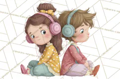 Cozy Cocoa Clipart PNG, Valentine Cuddle Time Clip Art Product Image 4