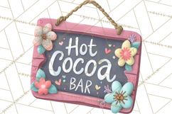 Cozy Cocoa Clipart PNG, Valentine Cuddle Time Clip Art Product Image 5