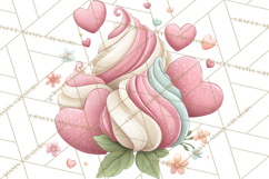 Cozy Cocoa Clipart PNG, Valentine Cuddle Time Clip Art Product Image 4
