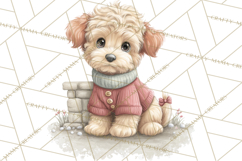Cozy Cocoa Clipart PNG, Valentine Cuddle Time Clip Art Product Image 2