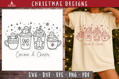 Cocoa Cheer Christmas SVG Christmas winter drinks