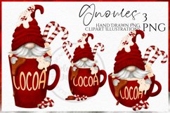 3 gnomes in mugs