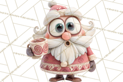 Wooden Hot Cocoa Clipart, Christmas Winter Clip Art PNG Product Image 5