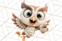 Wooden Hot Cocoa Clipart, Christmas Winter Clip Art PNG Product Image 2