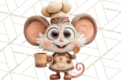 Wooden Hot Cocoa Clipart, Christmas Winter Clip Art PNG Product Image 5