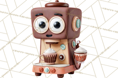Wooden Hot Cocoa Clipart, Christmas Winter Clip Art PNG Product Image 4