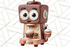 Wooden Hot Cocoa Clipart, Christmas Winter Clip Art PNG Product Image 4