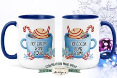 Christmas Cocoa Bomb 11 &amp; 15 oz. Mug Sublimation Bundle Product Image 4