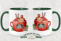 Christmas Cocoa Bomb 11 &amp; 15 oz. Mug Sublimation Bundle Product Image 3