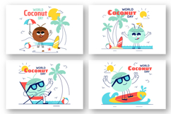 10 World Coconut Day Illustration Product Image 2