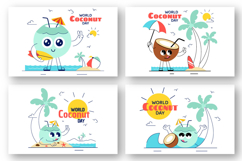 10 World Coconut Day Illustration Product Image 3