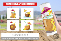 Tumbler Coconut Drink Product Image 1