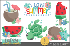 Summer Luau Clipart Bundle Product Image 2