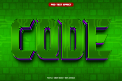 Code 3D editable text effect Product Image 1