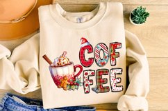 Christmas Coffee PNG, Merry Christmas, Christmas Sublimation Product Image 2