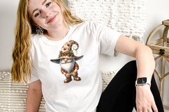 Coffee Gnome Clipart, PNG Sublimation Product Image 4
