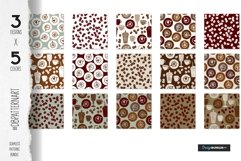 Coffee Lover, coffee seamless pattern svg Product Image 2