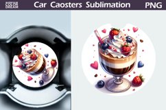 Coffee Car Coaster | Coffee Coaster | Car Coaster Product Image 1