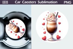 Coffee Car Coaster | Coffee Coaster | Car Coaster Product Image 1