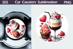 Coffee Car Coaster | Coffee Coaster | Car Coaster Product Image 1