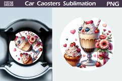 Coffee Car Coaster | Coffee Coaster | Car Coaster Product Image 1